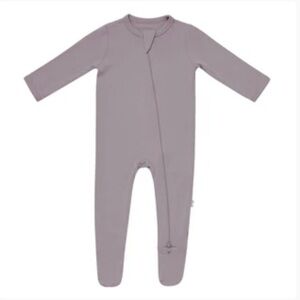 Kyte Baby Zippered Footie in Mushroom (3-6m)